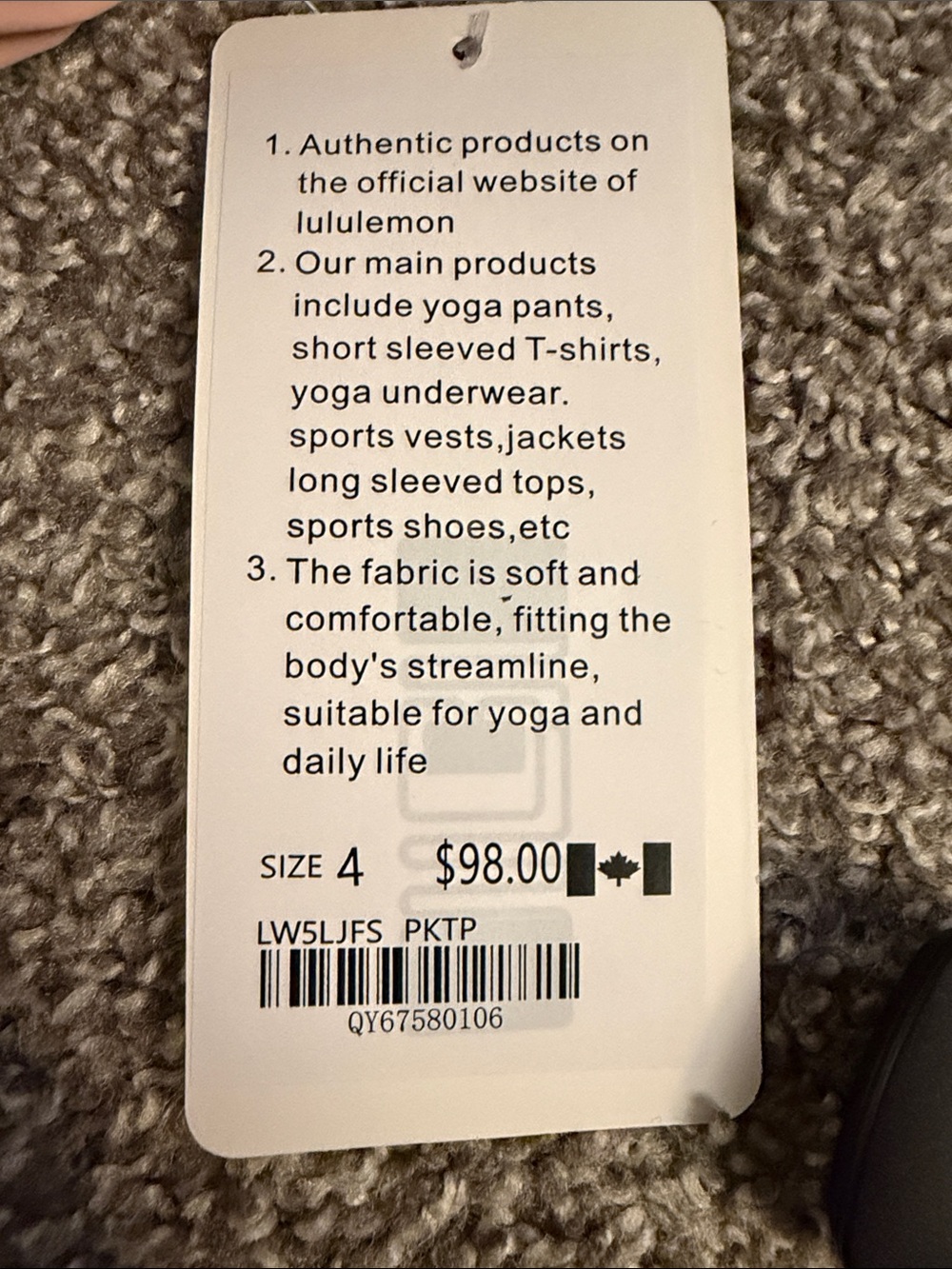 lululemon athletica Pink Polka Dot Bomber Jacket - Picture 3 of 3